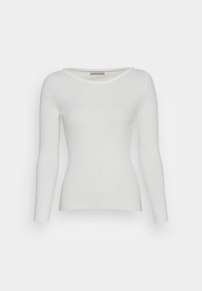 Pulls De Golf ANNA FIELD Anna Field Boatneck Jumper Blanche Femme | LGB-9608884